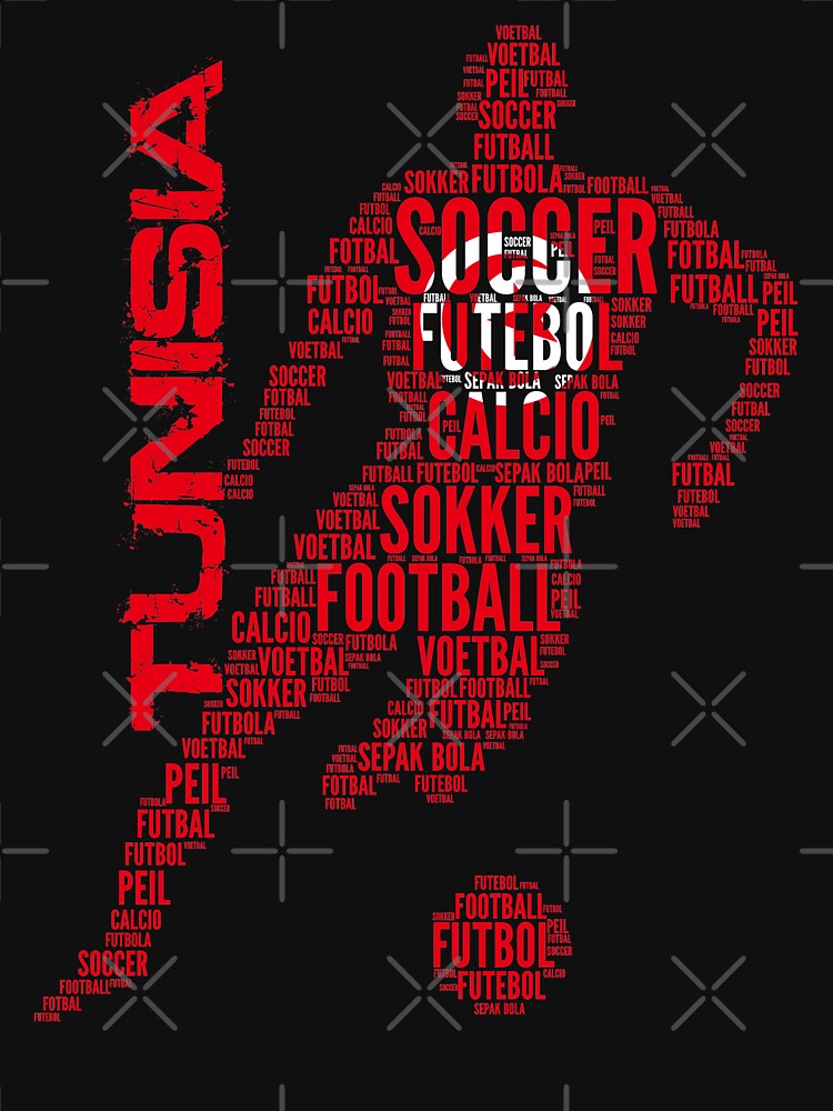 Tunisia Soccer Typography by goodspy