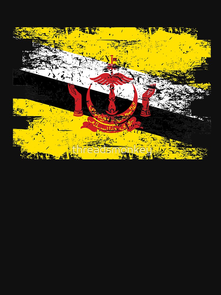 Brunei Shirt Gift Country Flag Patriotic Travel Asia Light by threadsmonkey