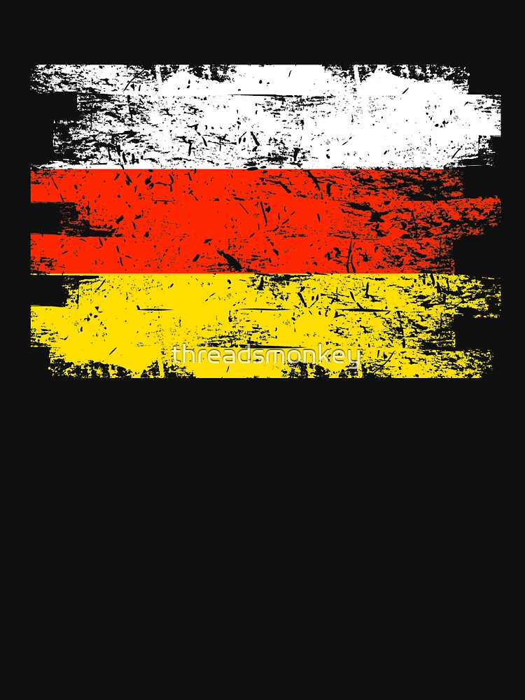 South Ossetia Shirt Gift Country Flag Patriotic Travel Asia Light by threadsmonkey