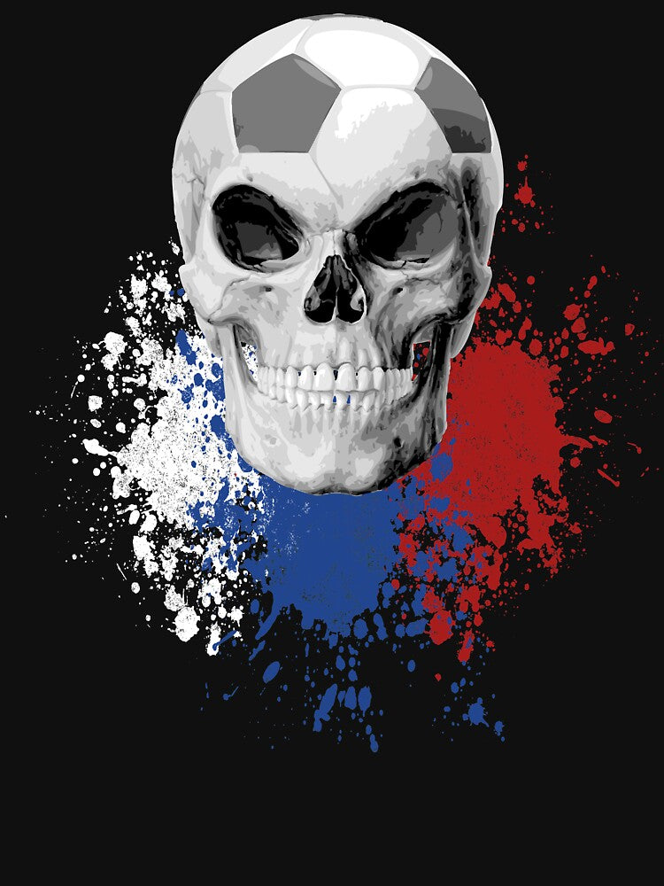 russian soccer skull by drizzd