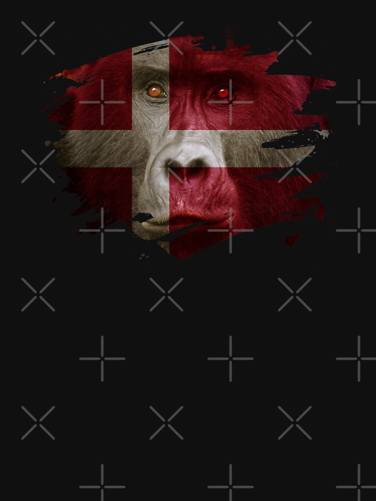 Denmark Gorilla Flag by ockshirts