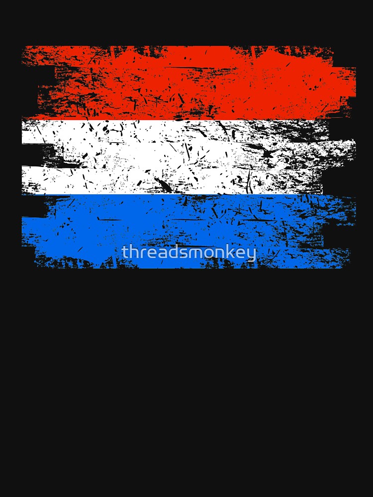 Netherlands Gift Country Flag Patriotic Travel Shirt Europe Light by threadsmonkey