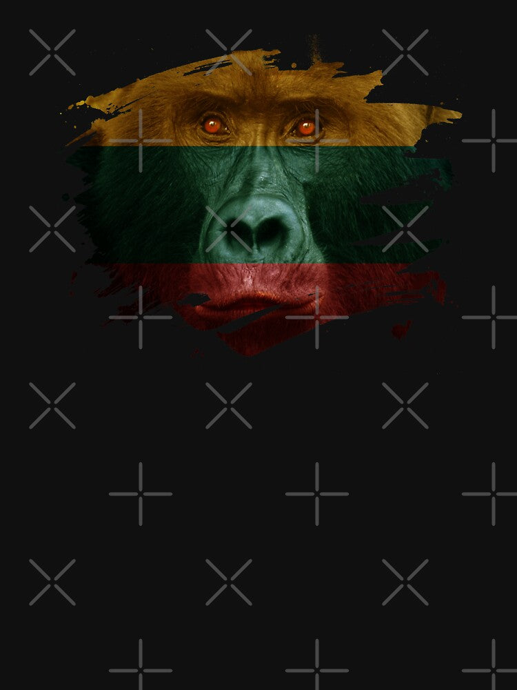 Lithuania Gorilla Flag by ockshirts