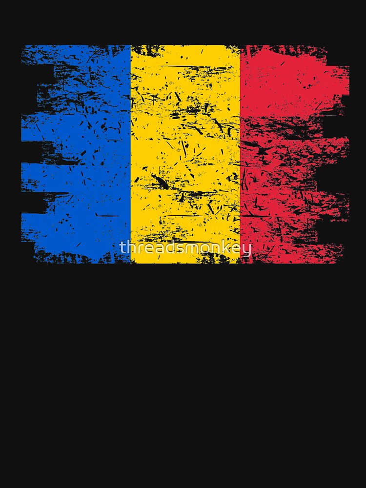 Chad Shirt Gift Country Flag Patriotic Travel Africa Light by threadsmonkey