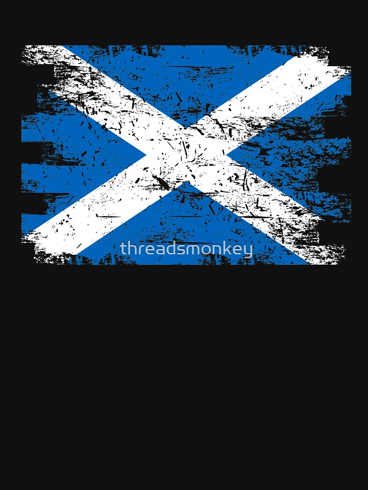 Scotland Gift Country Flag Patriotic Travel Shirt Europe Light by threadsmonkey