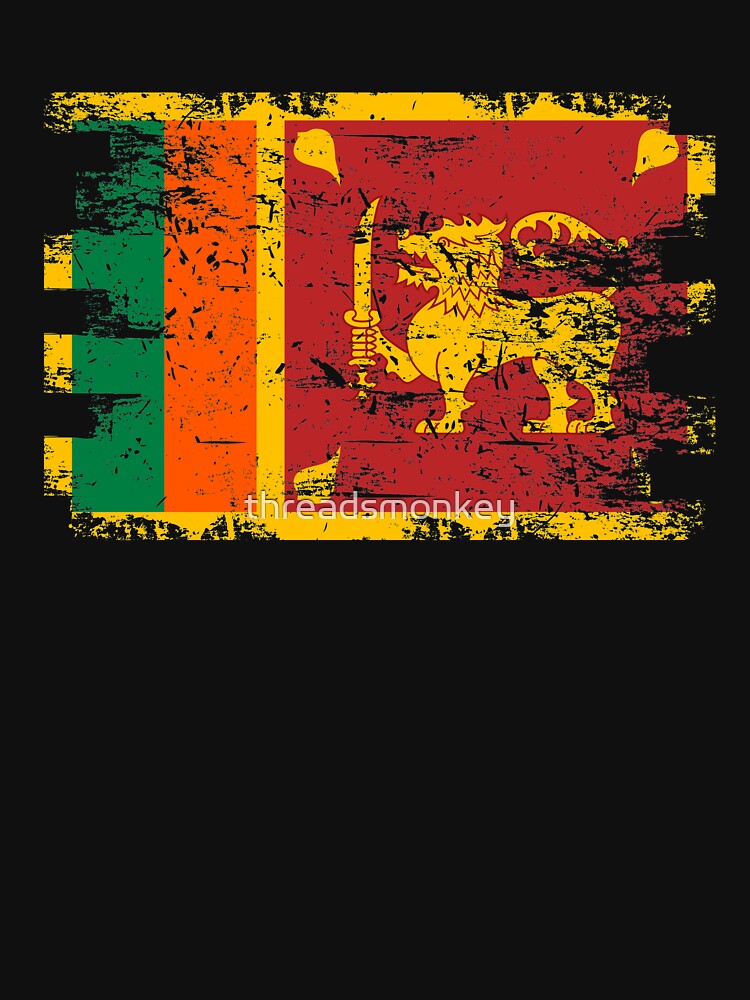 Sri Lanka Shirt Gift Country Flag Patriotic Travel Asia Light by threadsmonkey