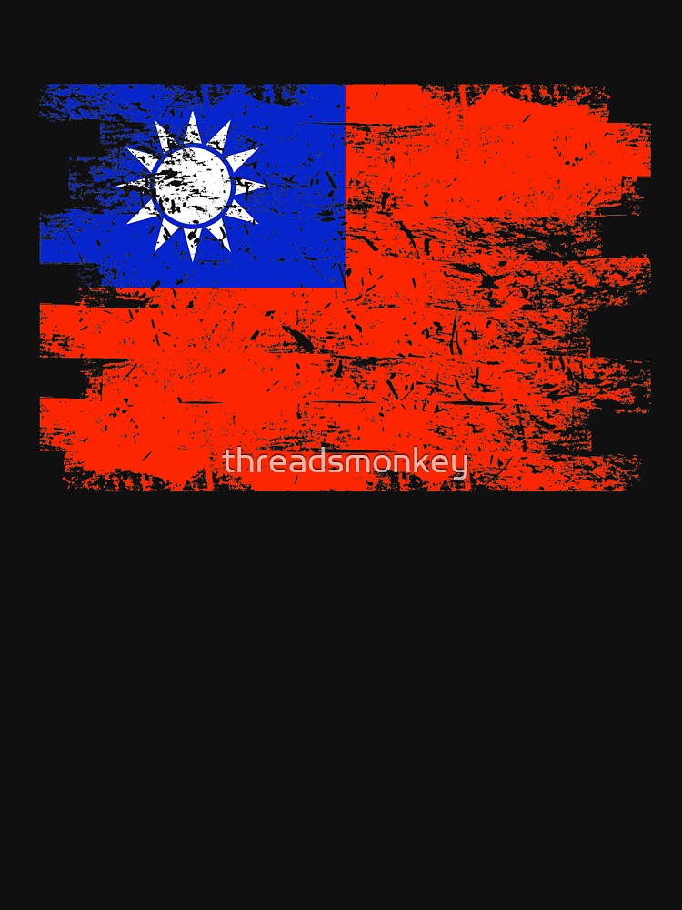Taiwan Shirt Gift Country Flag Patriotic Travel Asia Light by threadsmonkey