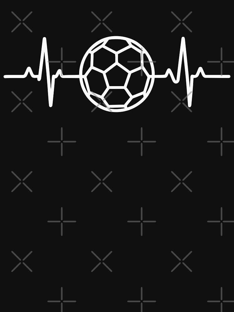 Soccer - Football Heartbeat by MO DESIGNS