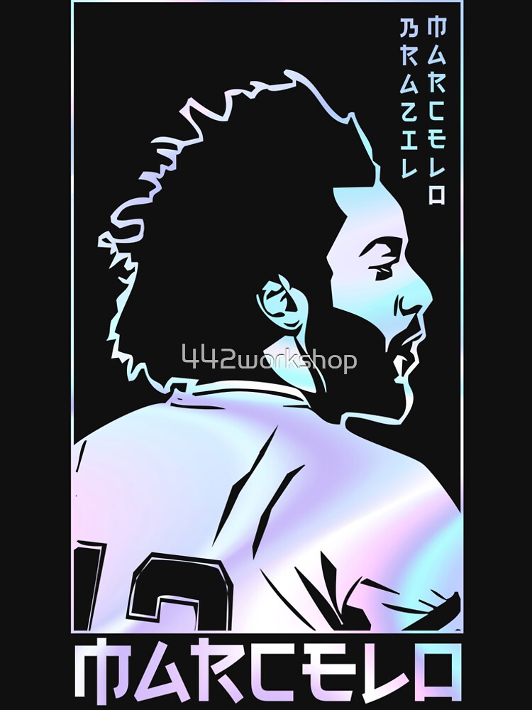Marcelo Holographic Style Portrait art illustration by 442workshop