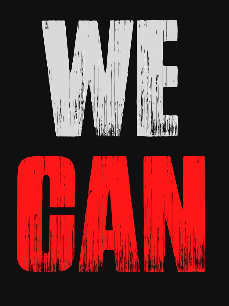 We Can Soccer Canada Bold Typography by garniturex