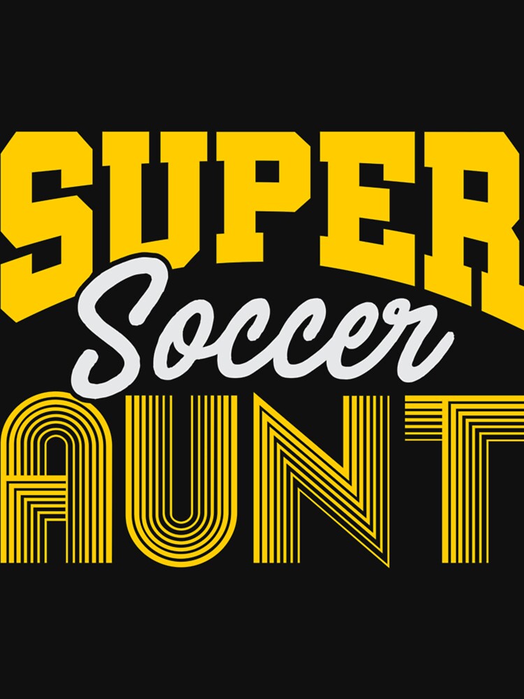 Super Soccer Aunt Fitted Scoop T-Shirt by amiyacunni