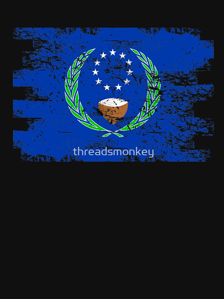 Pohnpei Shirt Gift Country Flag Patriotic Travel Oceania Light by threadsmonkey