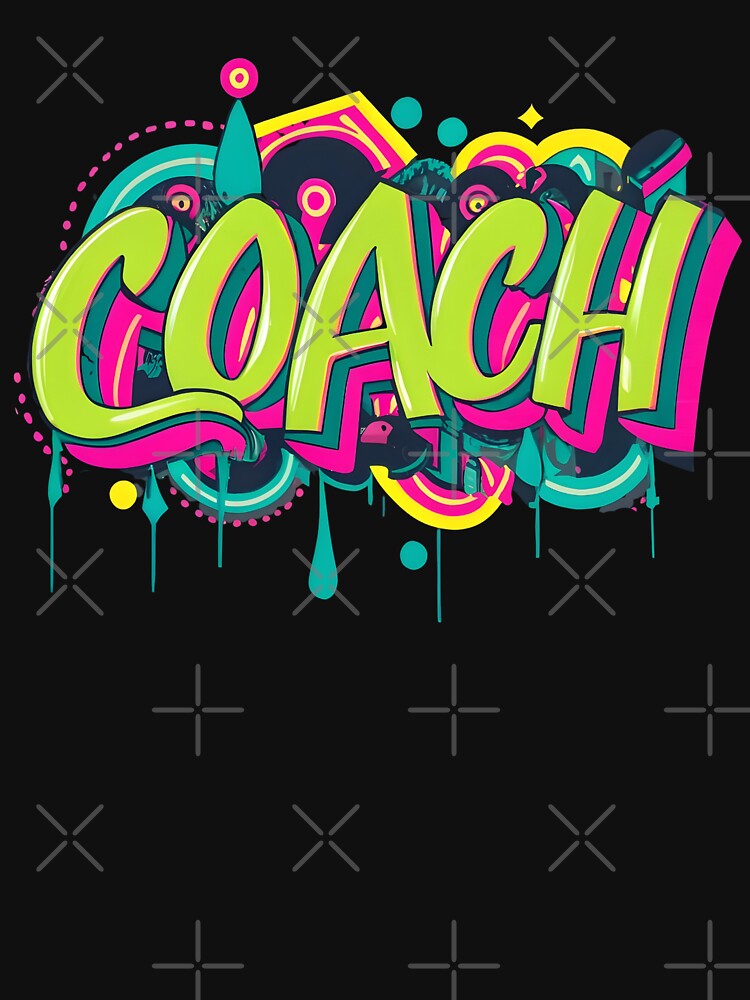 Colorful Typography of COACH by Adeel Mushtaq