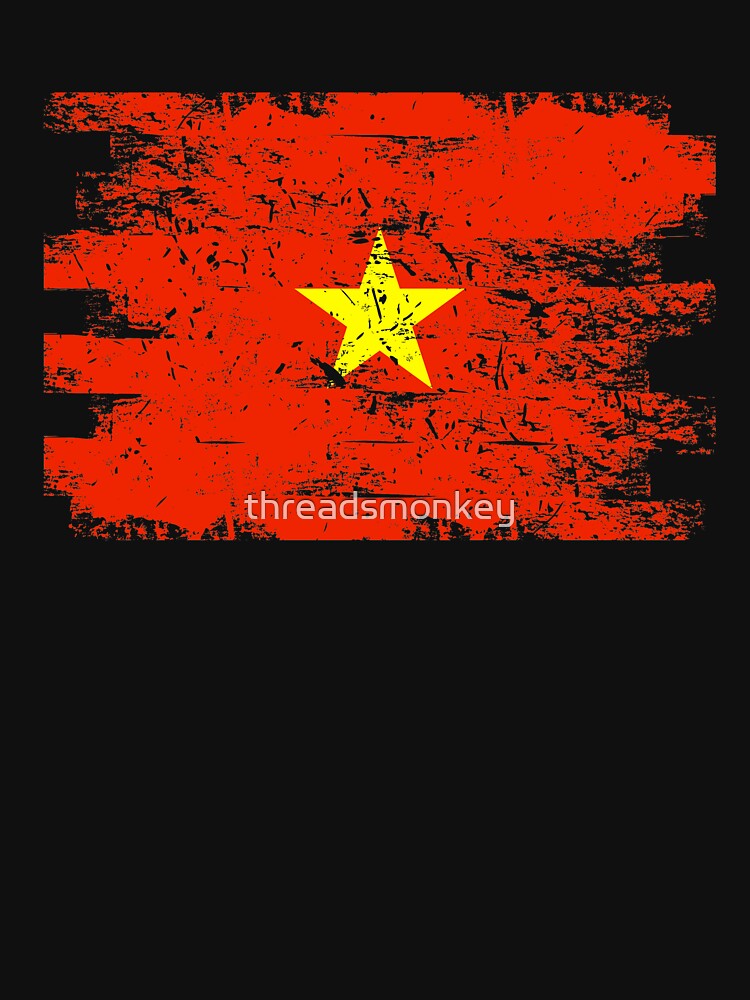 Vietnam Shirt Gift Country Flag Patriotic Travel Asia Light by threadsmonkey