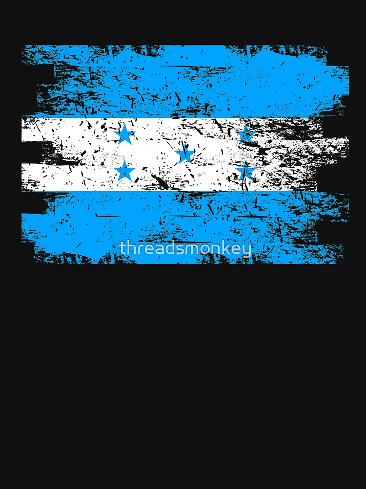 Honduras Flag Gift Country Patriotic Travel Shirt Americas Light by threadsmonkey