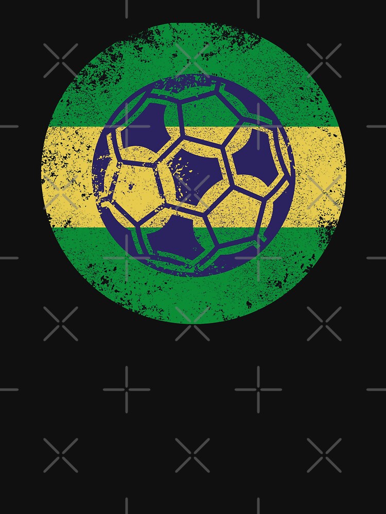 Vintage Brazilian Soccer Ball by kraftyesstonian