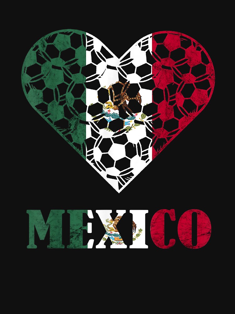 Mexico Mexican Soccer Team Mexican Pride Mexico Soccer T-Shirt by Bobby-Bancel