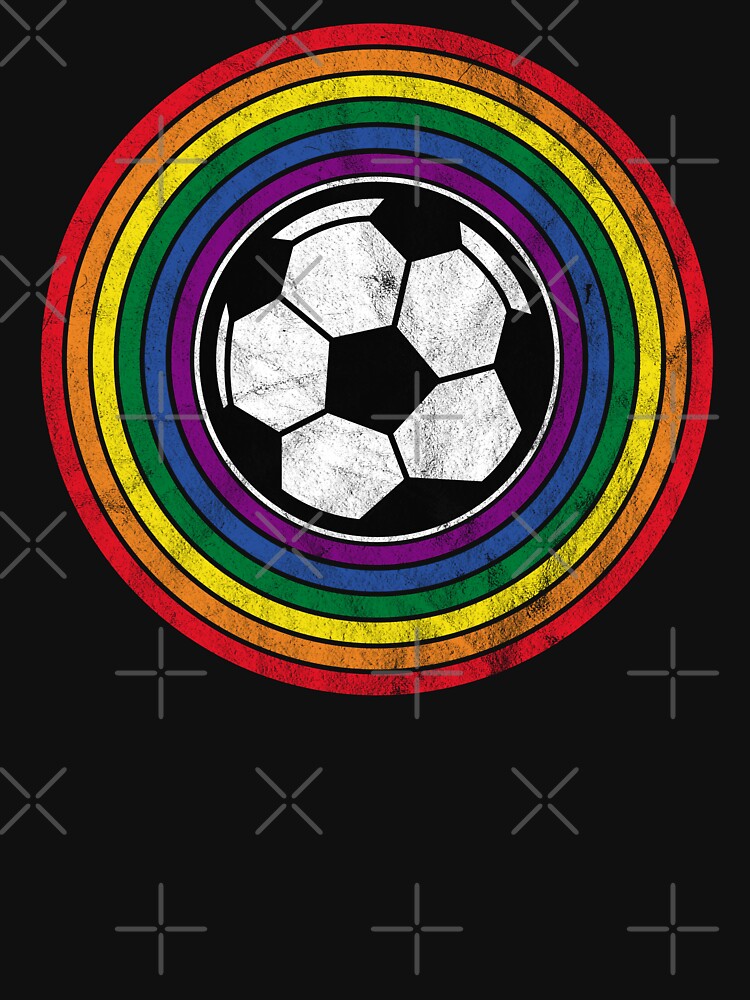 LGBT Soccer Ball Gay Pride Flag Football by mBshirts
