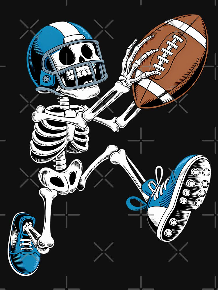 Football Skeleton Halloween by brynatshop