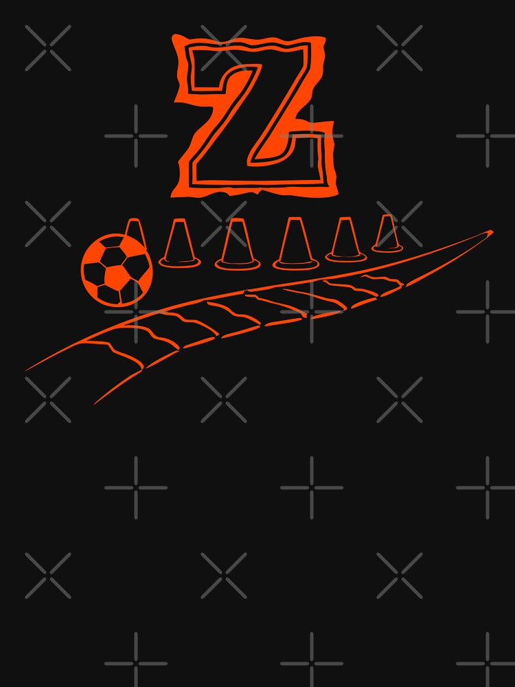 Zig Zag Dribble Football Monogram Z Skill by xmoudx