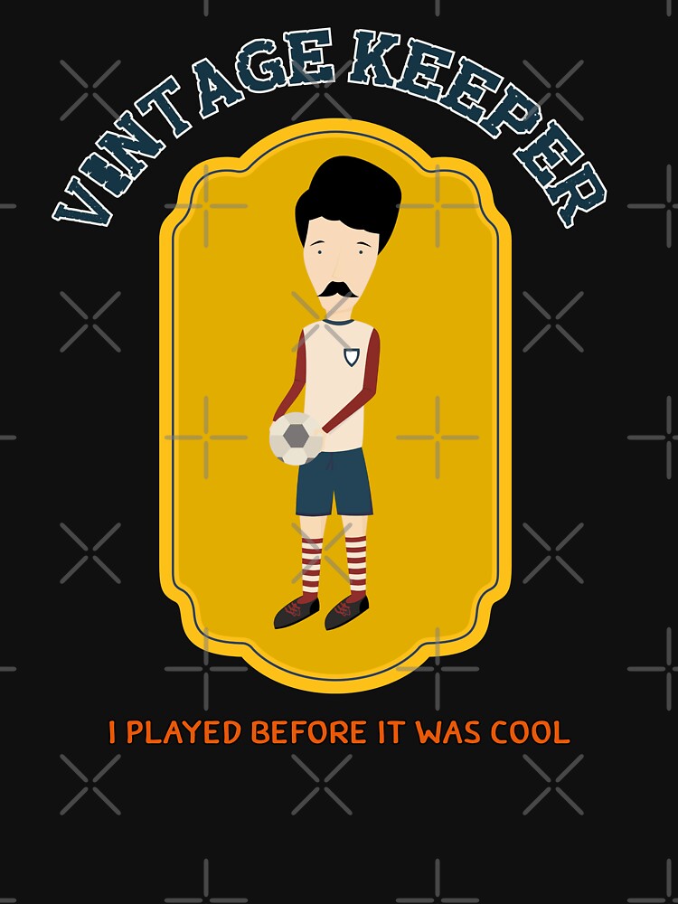 Vintage Football Player Cartoon Retro Soccer Athlete by area248
