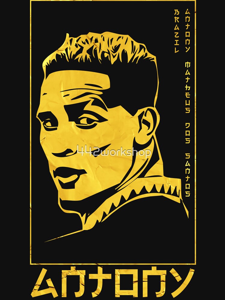 Antony Golden Style Portrait art illustration by 442workshop