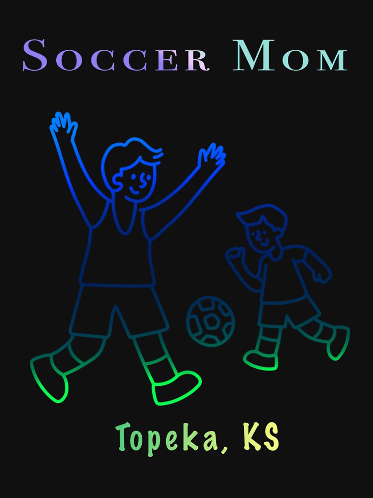 Soccer Mom, Topeka, KS by Zandrasart