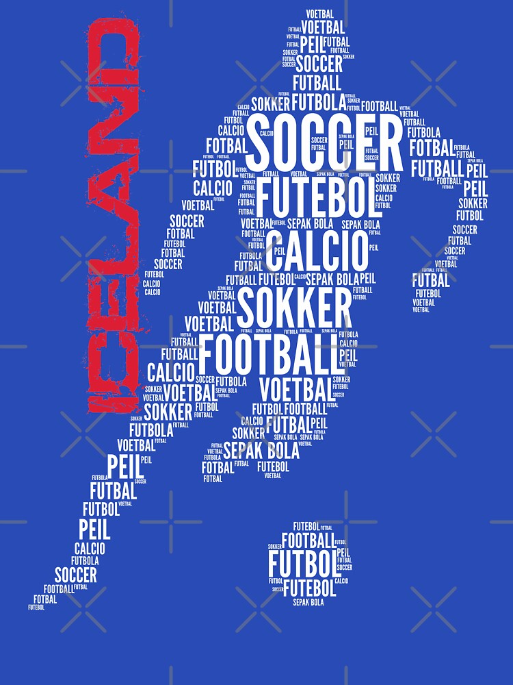 Iceland Soccer Typography by goodspy