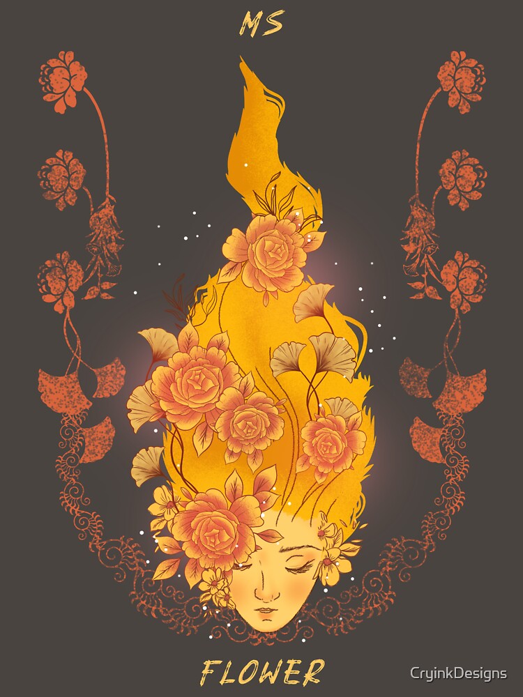 Ms Flower Fiery Beauty by CryinkDesigns