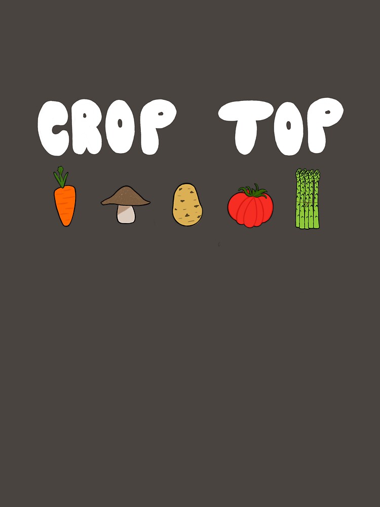 Crop Top Design by SnailTrailCo