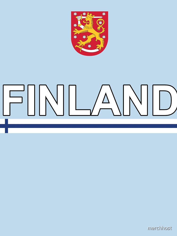 Finland National Jersey Style by merchhost