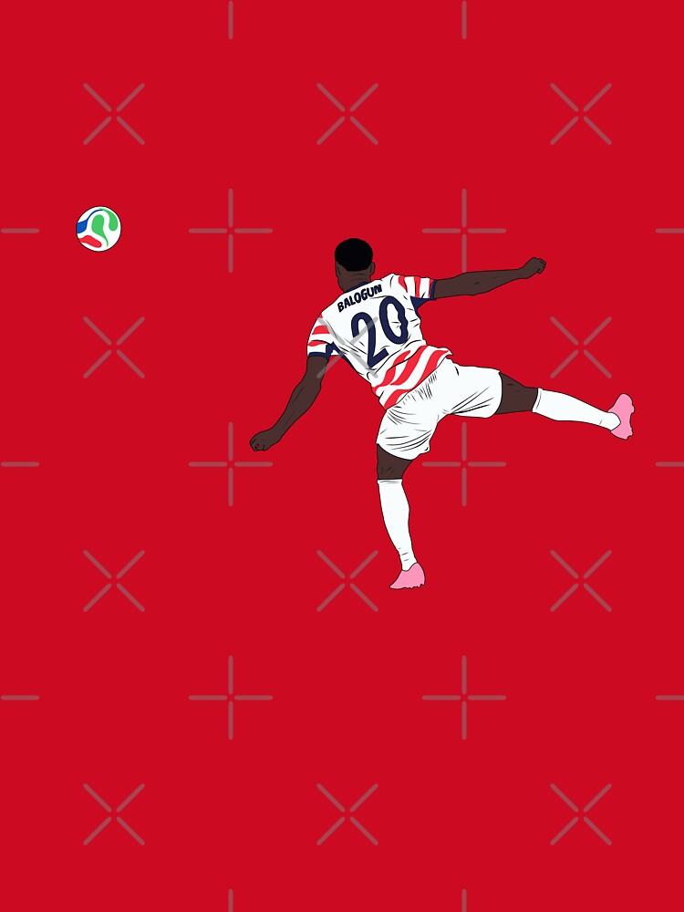Florian Balogun USA Goal Minimalist by Hevding