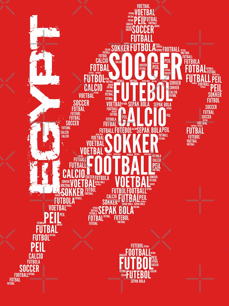 Egypt Football Typography by goodspy