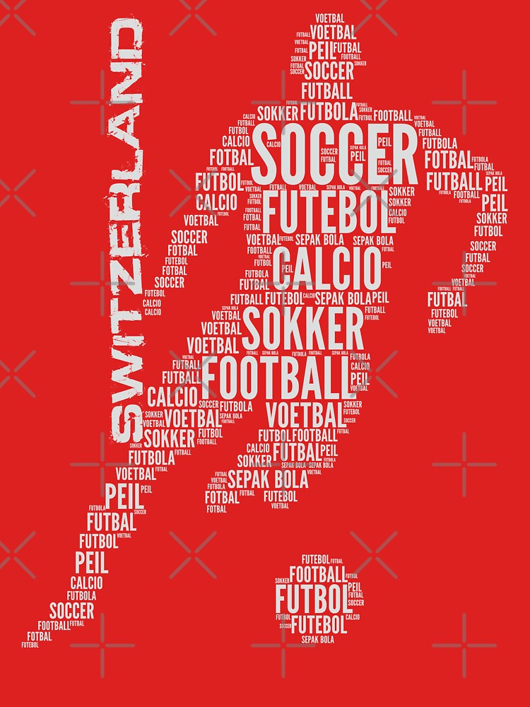 Switzerland Football Typography by goodspy