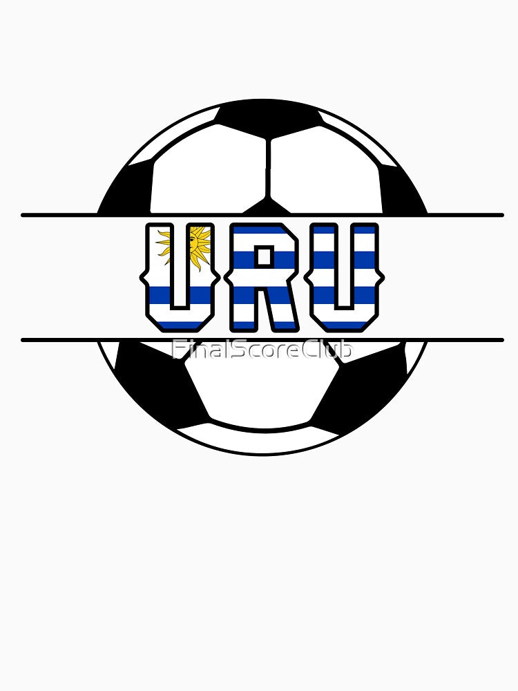 Uruguay Soccer URU Design by FinalScoreClub