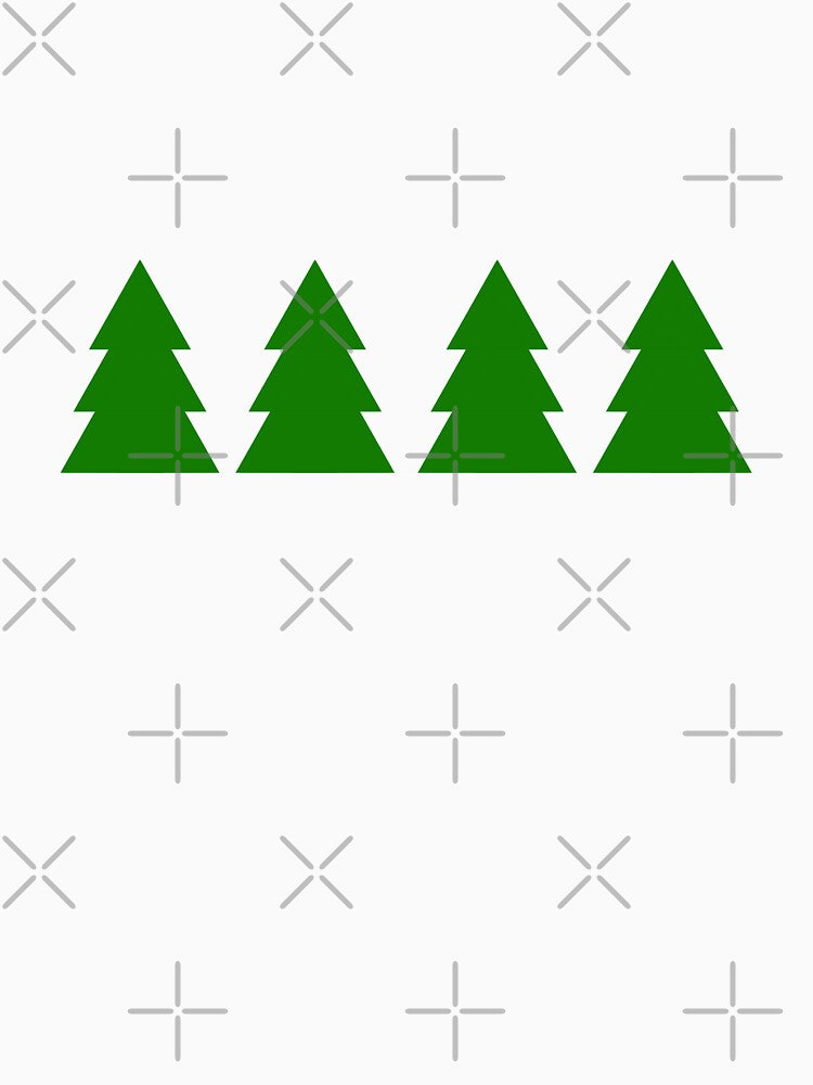 Cedar Trees - Green by TheeForestFox Shop