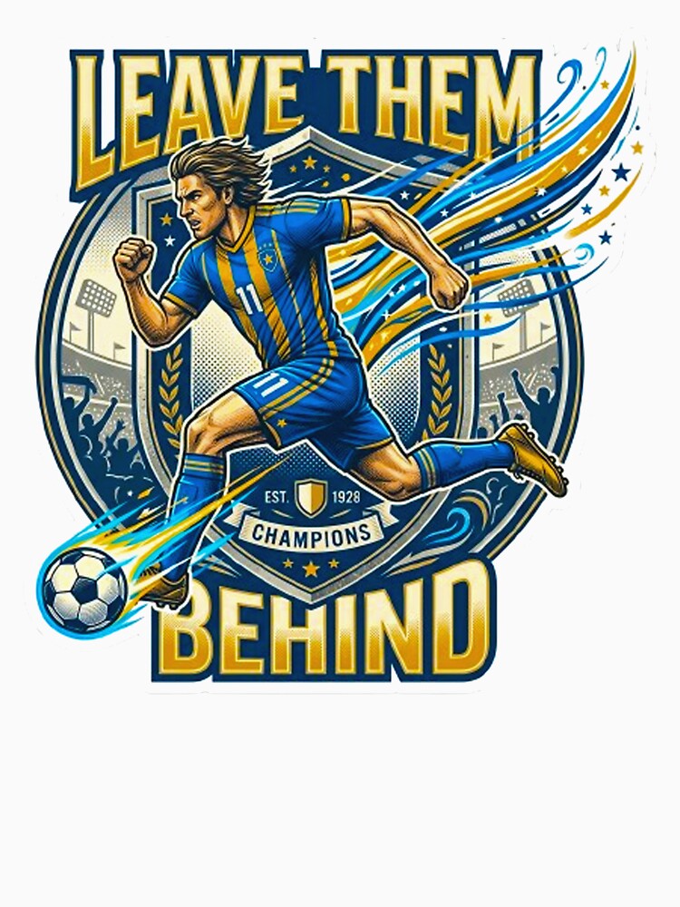 Leave Them Behind World Cup Soccer Winger Football Motivation by MT-Hub | Art for Every Soul