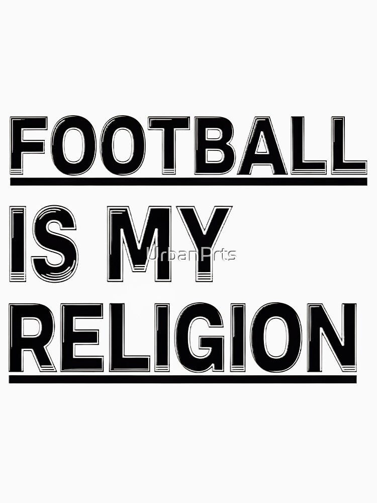 Total Devotion to Football Blk by UrbanPrts