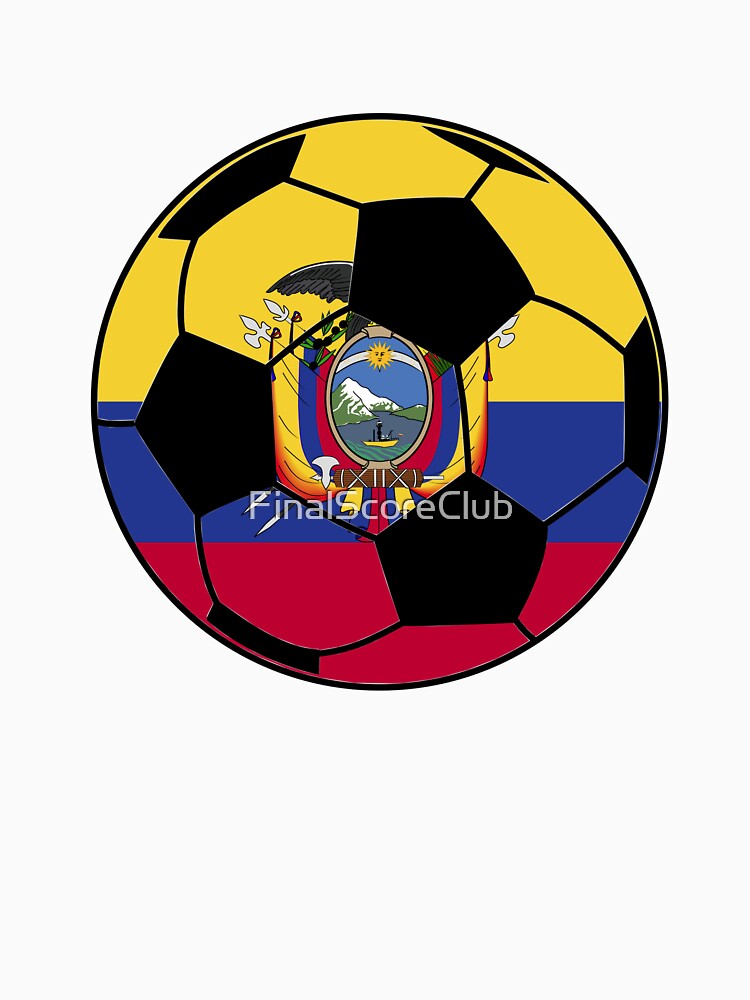 Ecuador Flag Soccer Ball by FinalScoreClub