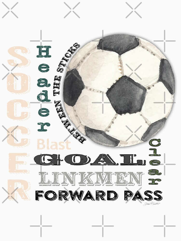 Soccer Art by Jean Plout