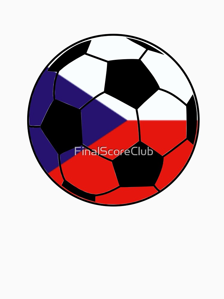 Czech Republic Flag Soccer Ball by FinalScoreClub