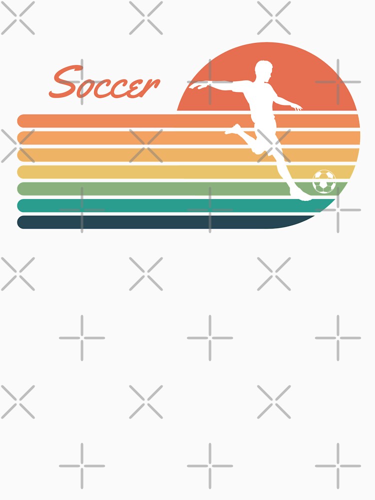 Soccer Retro Sunset by AlpacaSmokes