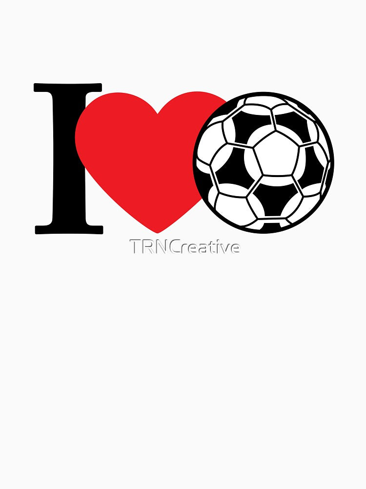 I Love Football by TRNCreative