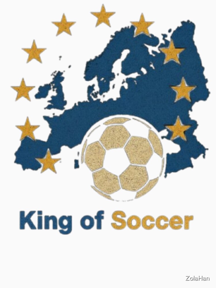 Europe Soccer Map Vintage Design by ZolaHan