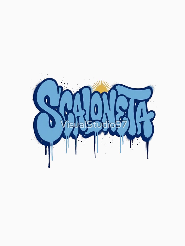 Scaloneta Graffiti - Argentina Football Team Urban Style by VisualStudio97