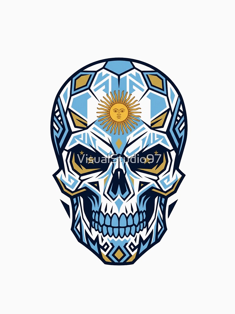 Argentina Tribal Skull by VisualStudio97