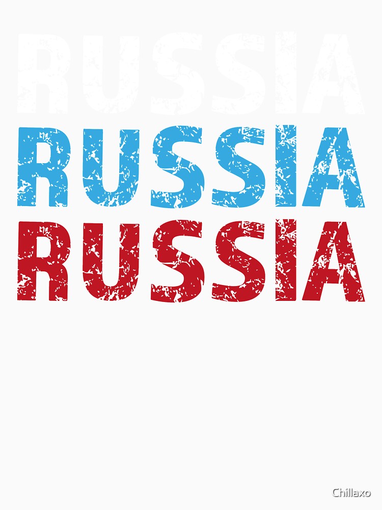 Russia Russian Flag by Chillaxo