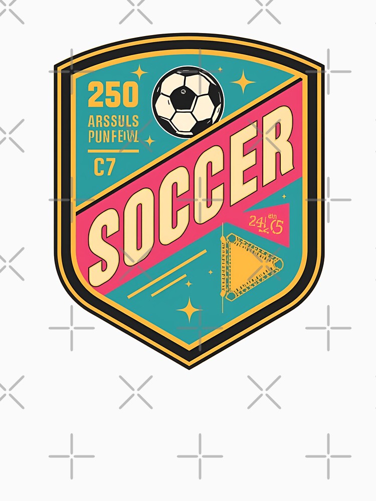 Retro Soccer Club Badge Design by PixelKickr