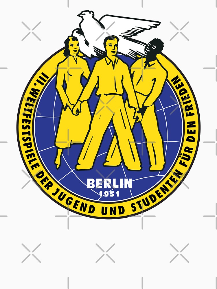 3rd International Festival of Youth and Students 1951 by JunkFootball