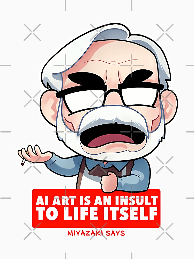 Ai Is An Insult Unisex by AllSeasons Art